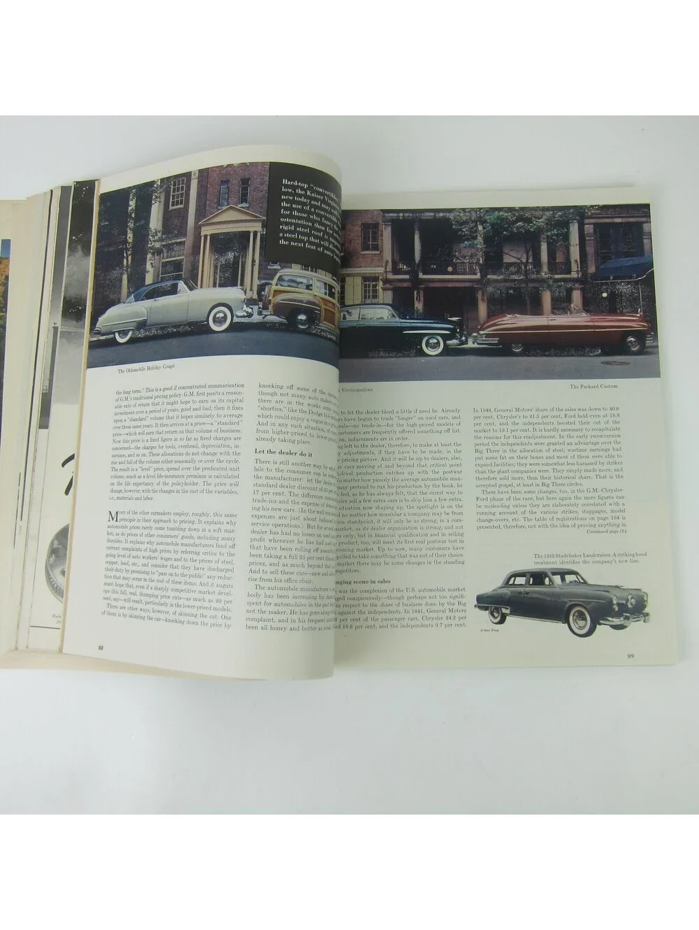 Vintage FORTUNE Magazine September 1949 Autos Buick Cadillac Ford Dodge & More